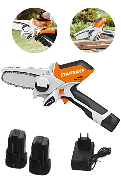 stanrayf Germany Technology Yeni Nesil 58v6amp Li-on Batarya Akülü Dal Budama...