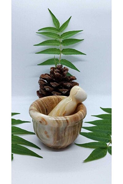 Sümeyra Marble Art Onyx Mermer Havan Öğütücü