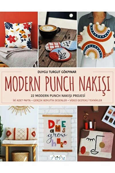 Genel Markalar Modern Punch Nakışı - Duygu Turgut Gökpınar 9786057834195