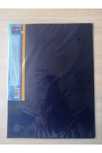 HFP A4 10-Piece Presentation File Navy Blue 5-Pack