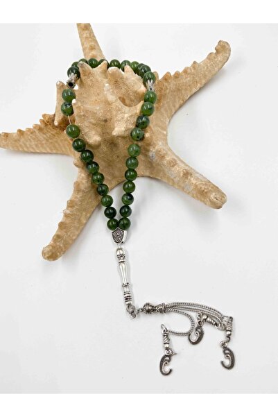 Mucize Taş Piatră de Jad Piatră Naturală Tesbih 8 mm