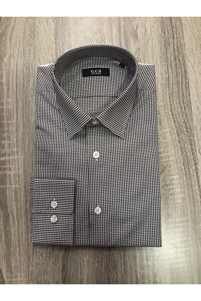 CCS Sarar Frank Ekoseli Uzun Kol Gömlek