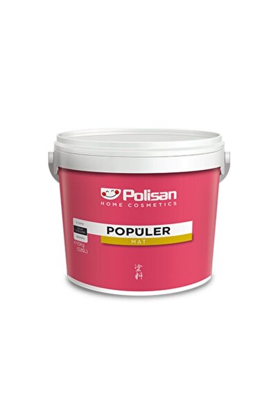 Polisan Popüler Plastik Mat Duvar Boyası
