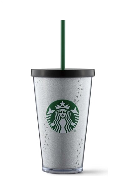 Starbucks Kar Taneli Pipetli Termos 473 Ml