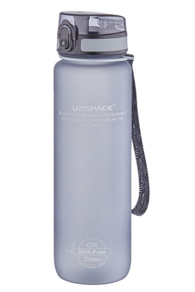 Uzspace Set of 2 1000ml 1 Liter Tritan Water Bottle