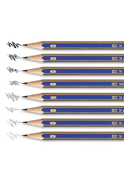 Faber Castell Faber Castel Dereceli Kurşun Kalem Kara Kalem "3h" (3h) 1 Adet