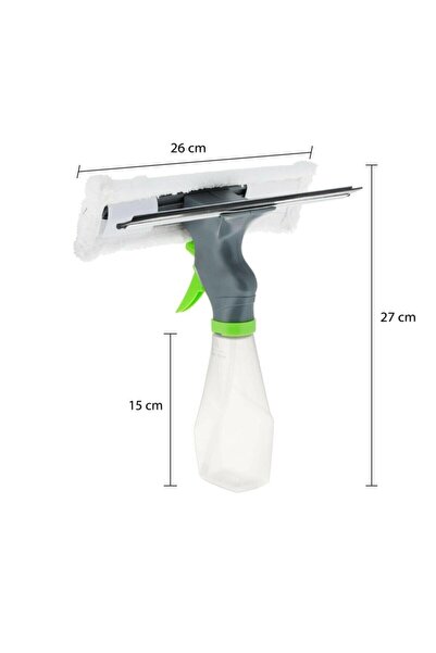 Genel Markalar Pratik Deterjan Hazneli Sprey Camsil Kolay Kullanım Cam Silme Aparatı