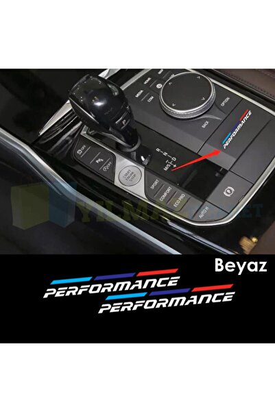 yılmazetic Bmw M Performance Logo Torpido Direksiyon Oto Sticker Etiket Yapış...