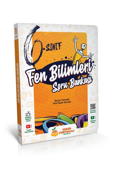 Şeker Portakalı Yayıncılık 6.sınıf Fen Bilimleri Soru Bankası