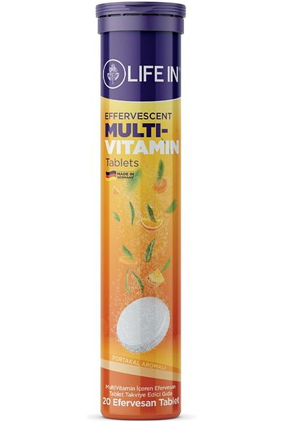 Life In Effervescent Multivitamin 20 Tablets
