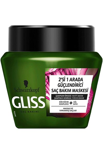 Gliss Brand: Bio-tech Strengthening Hair Care Mask 300 Ml Category: Hair Mask