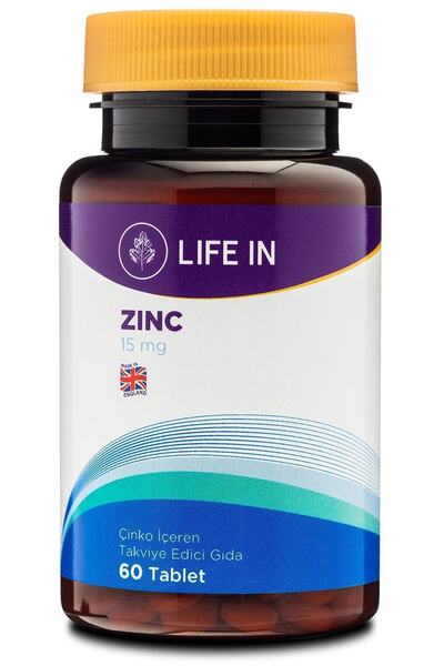 Life In Marka: Zinc Tablet Kategori: Diğer Sağlık Ürünleri