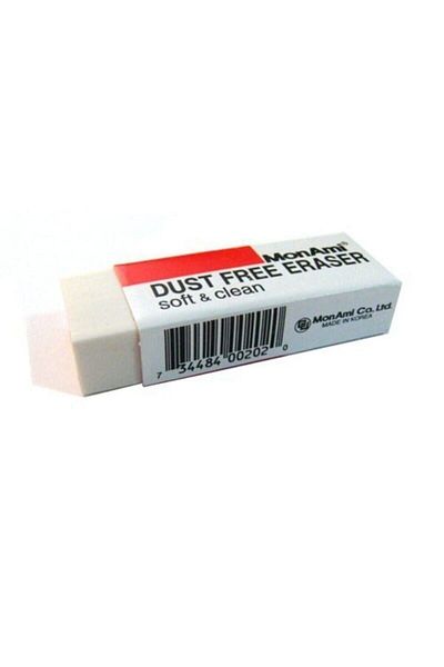 Monami Dust-free Soft Cleaning Eraser 5 Pieces