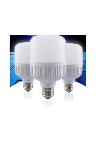 GARRA 3 Adet 50 Watt Torch Ampul Büyük Boy Beyaz Işık Tasarruflu E27 Normal D...