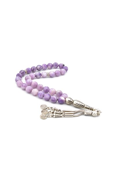 Murty99 Pietre prețioase naturale de lepidolit cu tăiere cu fațete autentice ...