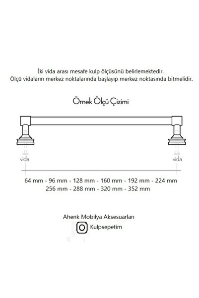 Tomurcuk 192 mm (19,2 cm) - mâner de lux din porțelan negru pentru bucătărie, dulap, sertar