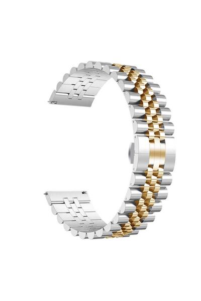 Nezih Case Huawei Watch Gt3 46mm / Gt4 46mm Uyumlu Rolex Tasarım 22mm Metal K...