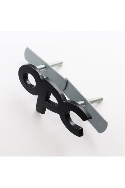 GARDENAUTO Opel Agila Opc - شعار أسود وشعار صندوق السيارة