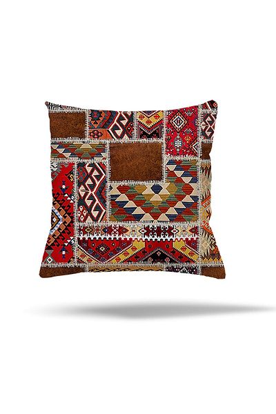 on the clouds Colorful Rug Ethnic Pattern Hidden Zippered Pillow Case Throw Pillow Cover Seat Pillow Case