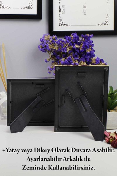 Raven 15cm X 21cm Adjustable Stand Frame for Pictures, Photos, Documents, Posters, and Papers