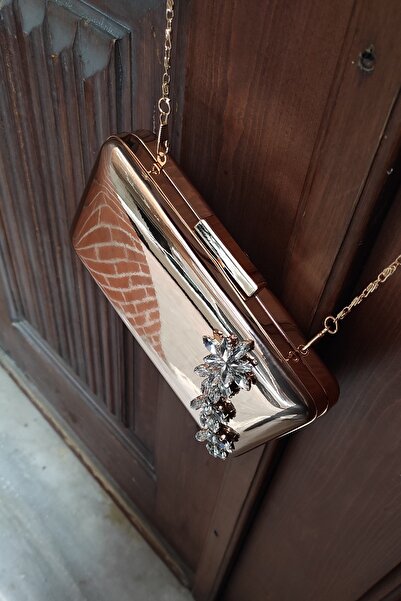 LA CALZATURE Rose Mirror Star Stone Portfolio Box Rochie De Seara Geanta Dama