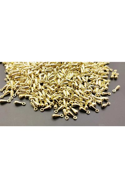 yiğit aksesuar 200 Pieces Gold Drop Jewelry Making Intermediate Apparatus
