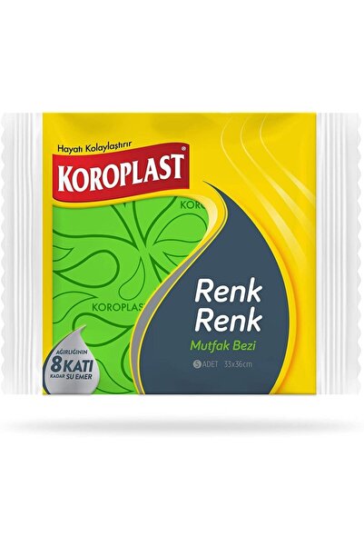 Koroplast Renk Renk Mutfak Bezi 5 Paket 5 X 7 g