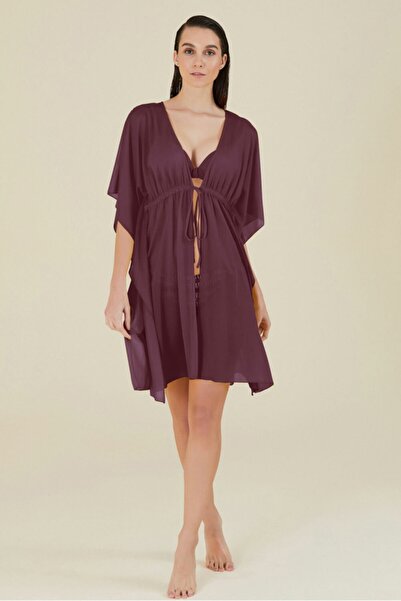 Kom فستان شاطئ قصير مفتوح من الأمام من Wiona