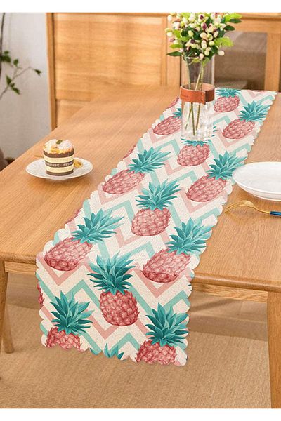 Realhomes Beatiful Cactus Printed Digital Printed Special Design Runner