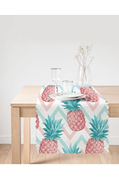 Realhomes Beatiful Cactus Printed Digital Printed Special Design Runner
