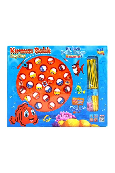Kayyum Oyuncak Kırmızı Balık Kaç Kaç - Balık Yakalama Oyunu