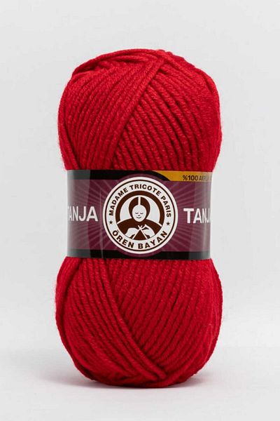 Ören Bayan Tanja Hand Knitting Thread 100gr|0033-red|