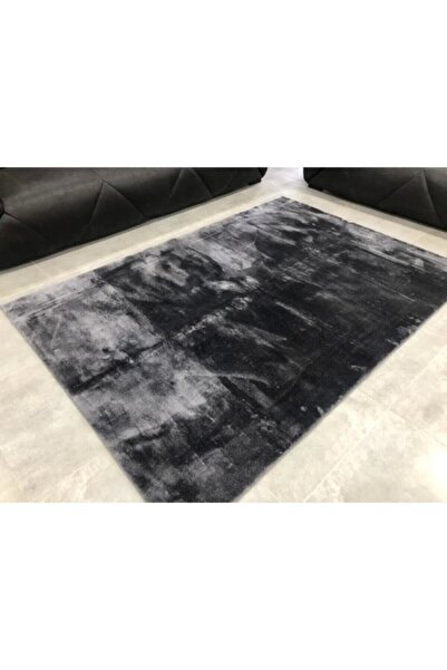 Dinarsu Peluş Halı Loft Koyu Antrasit