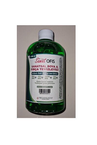 sanatofis Fırça Ve Boya Temizleme Sıvısı 500 Ml
