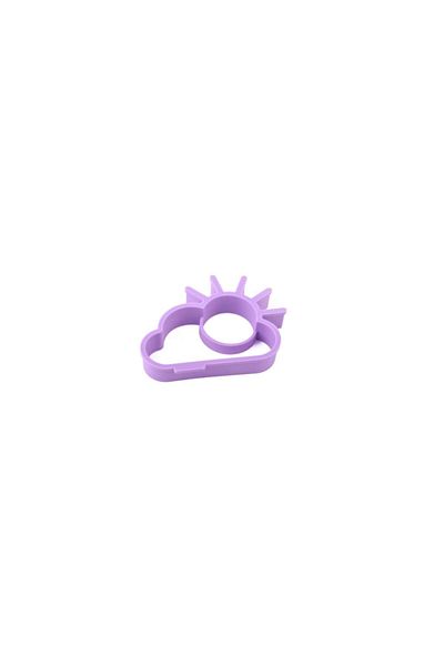 klt Purple Silicone Egg Mold