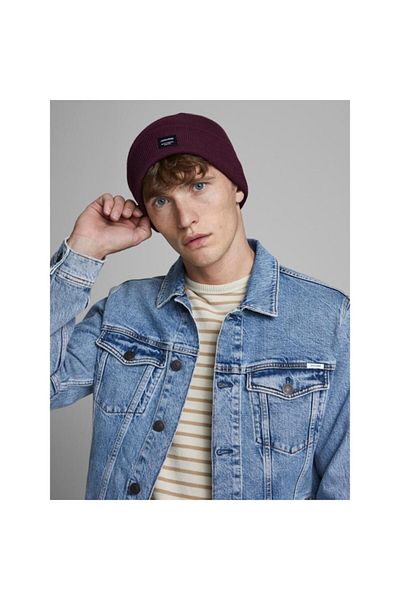 Jack & Jones Beanie Burgundy Pentru Copii