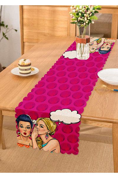 Realhomes Fashion Girl Digital Printed Modern Special Design Runner