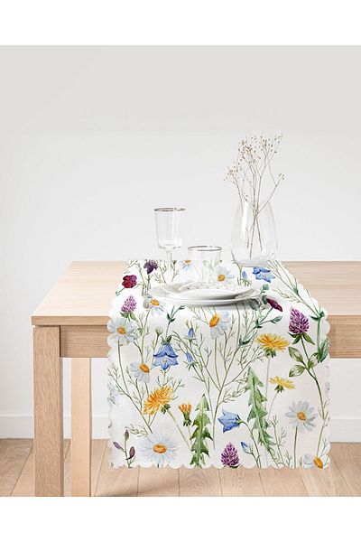 Realhomes Alergăr imprimat digital cu design floral