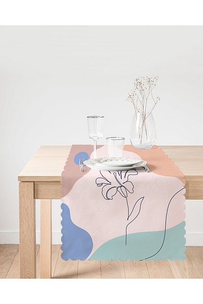 Realhomes Προσαρμοσμένη σχεδίαση Digital Printed Modern Runner
