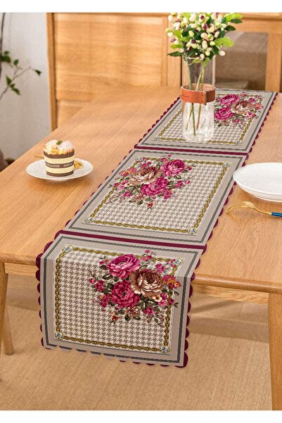 Realhomes Özel Tasarım Dijital Baskılı Modern Runner