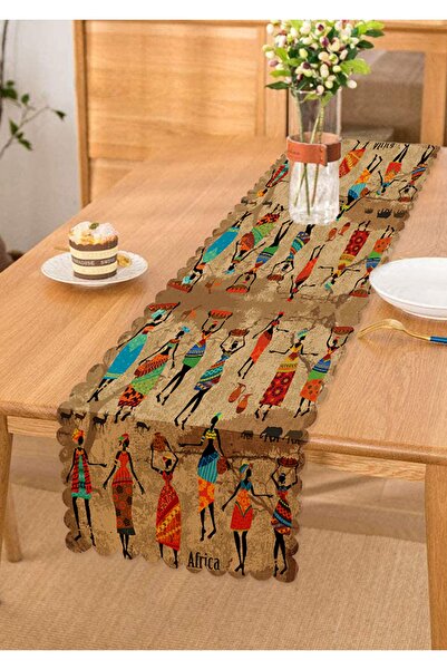 Realhomes عداء بتصميم خاص حديث مطبوع رقميًا بنمط عرقي أفريقي