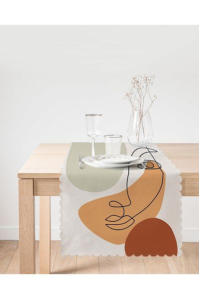 Realhomes Προσαρμοσμένη σχεδίαση Digital Printed Modern Runner