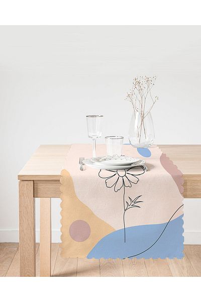 Realhomes Προσαρμοσμένη σχεδίαση Digital Printed Modern Runner