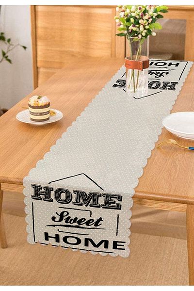 Realhomes Home Sweet Home Digital Printed Decorative Runner