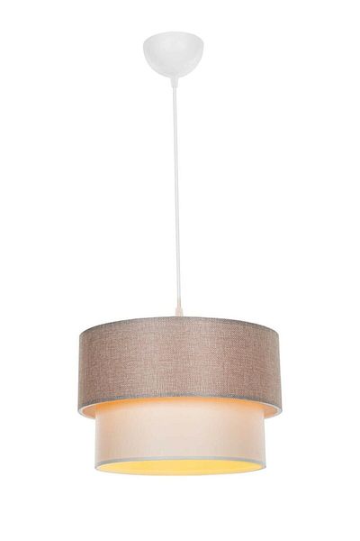 EvLight Milk Coffee Cake Single Pendant Lamp Chandelier