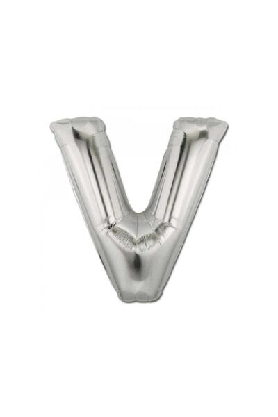 Han Partimalzemeleri بالون فويل حرف V 100 سم 40 بوصة
