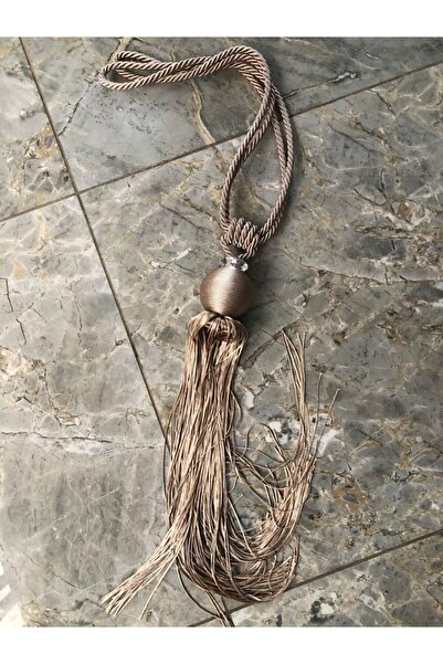 lovelyhome35 Vizon Renk Perde Toplama Braçol