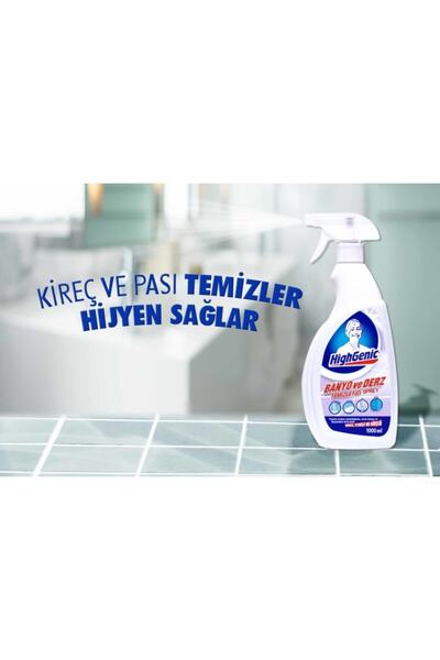 Highgenic Banyo Ve Derz Temizleyici 1000 ml