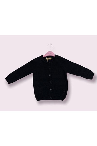 Çikoby Girl's Black Cardigan