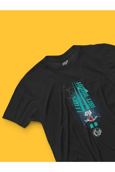 FANBOX SHOP Μπλουζάκι Πρωταθλήματος Lewis Hamilton 2019